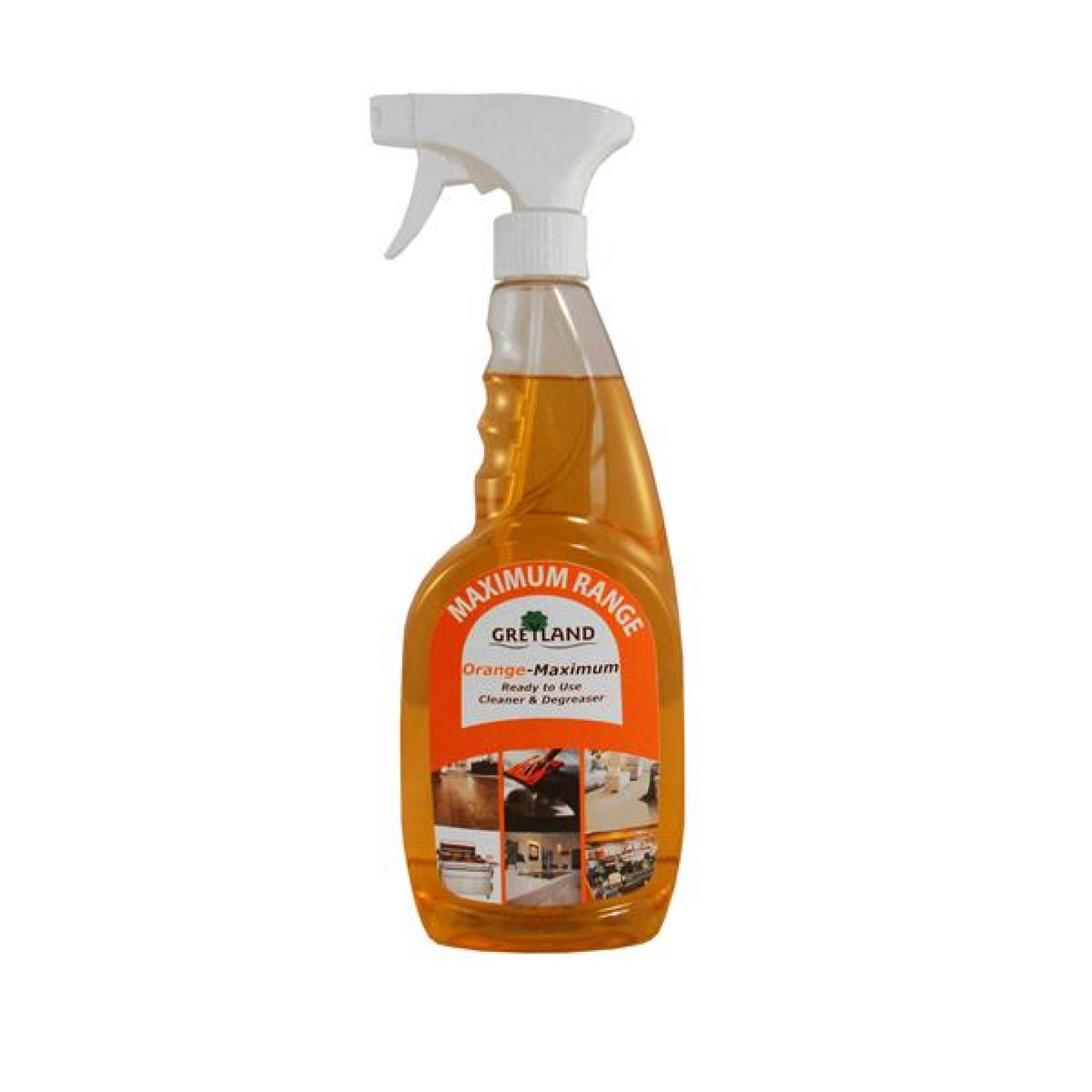 Orange Maximum Cleaner & Degreaser 750ml 5L