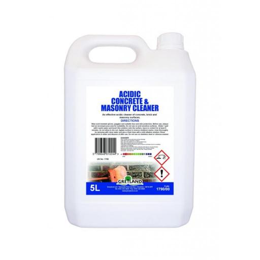 Acidic Concrete & Masonry Cleaner 5L